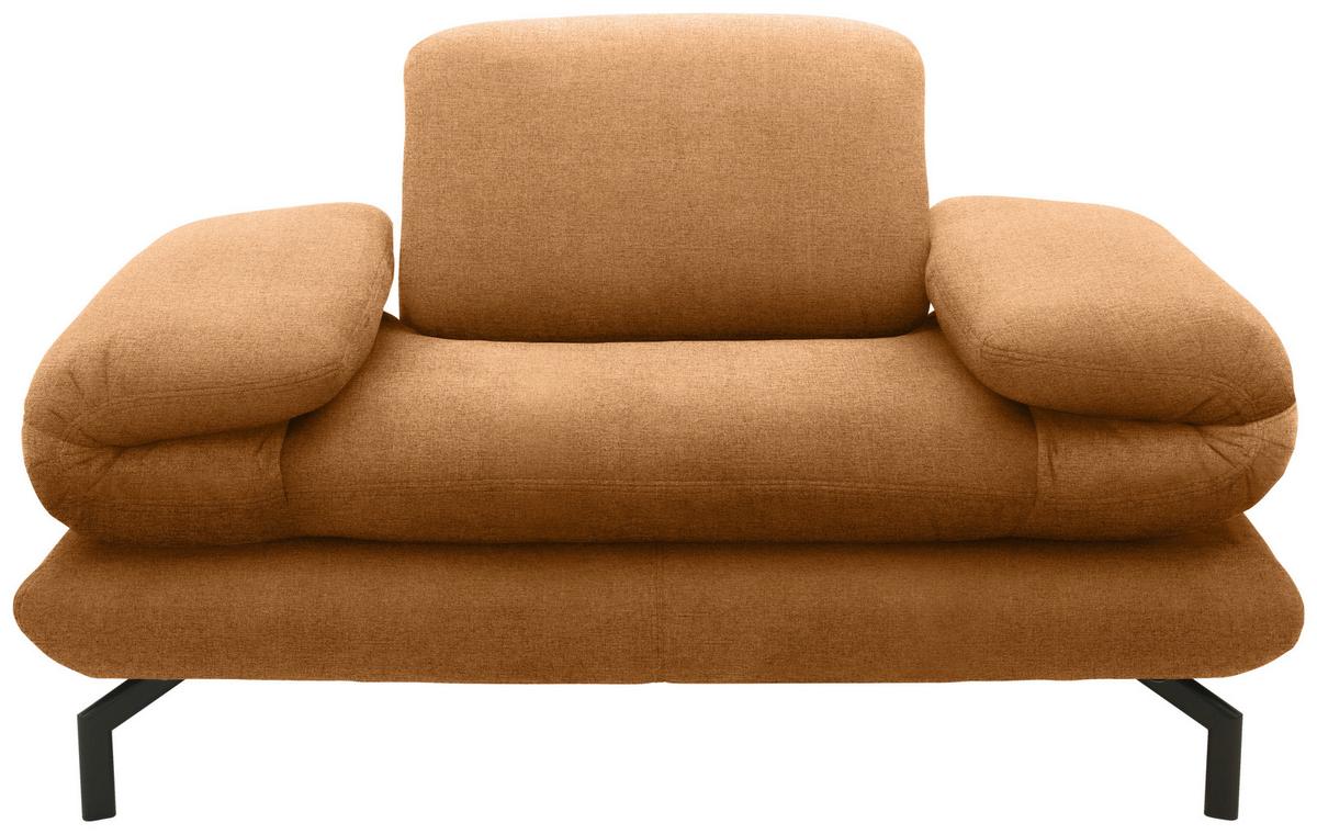 Sessel Looks Xiii - Messingfarben/Schwarz, Design, Textil (139 (197)/83 (110)/98cm) - LOOKS by W.Joop
