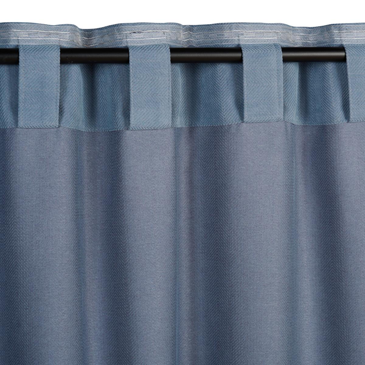 Hotový závěs Linus, 140/255cm, modrá - modrá, Design, textil (140/255cm) - Premium Living