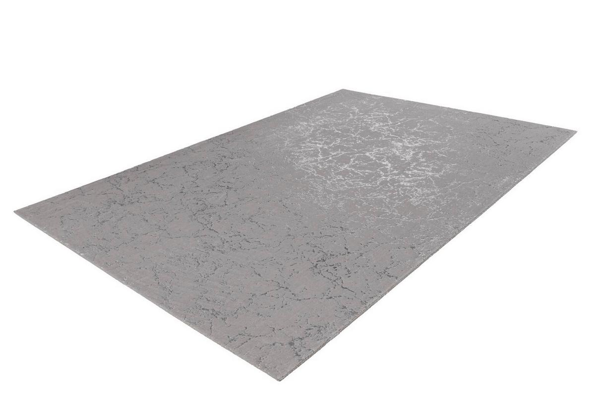 Teppich Bijou 225 Siberfarben/Taupe, 80x150 cm - Taupe/Silberfarben, KONVENTIONELL, Textil (80/150cm)