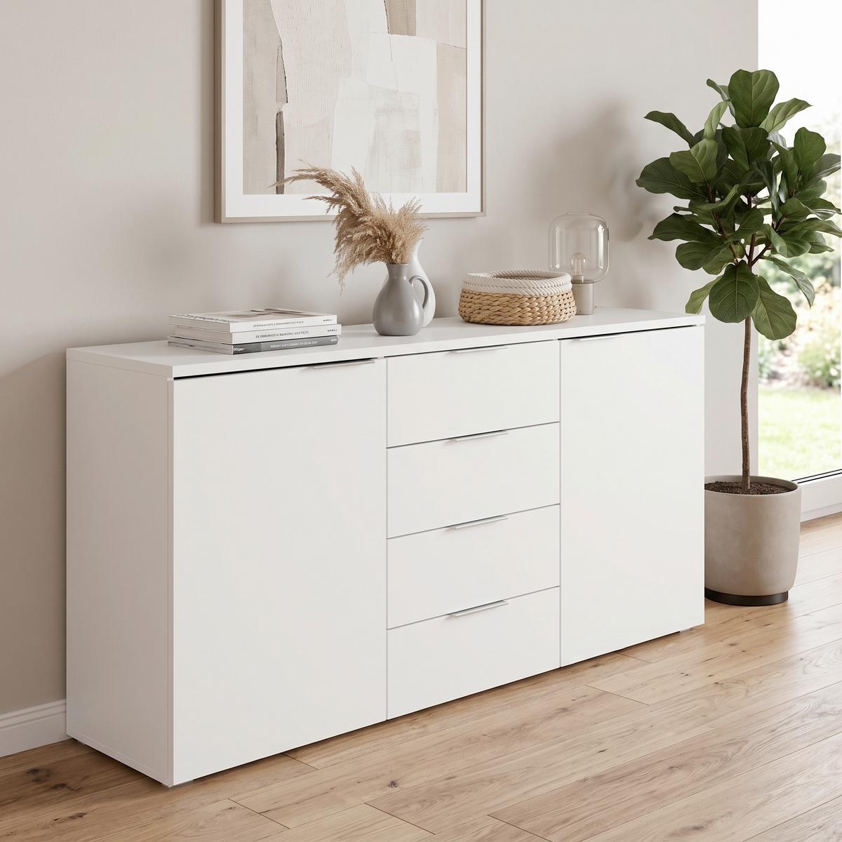 Kommode SPLIT in Weiß Dekor » online kaufen