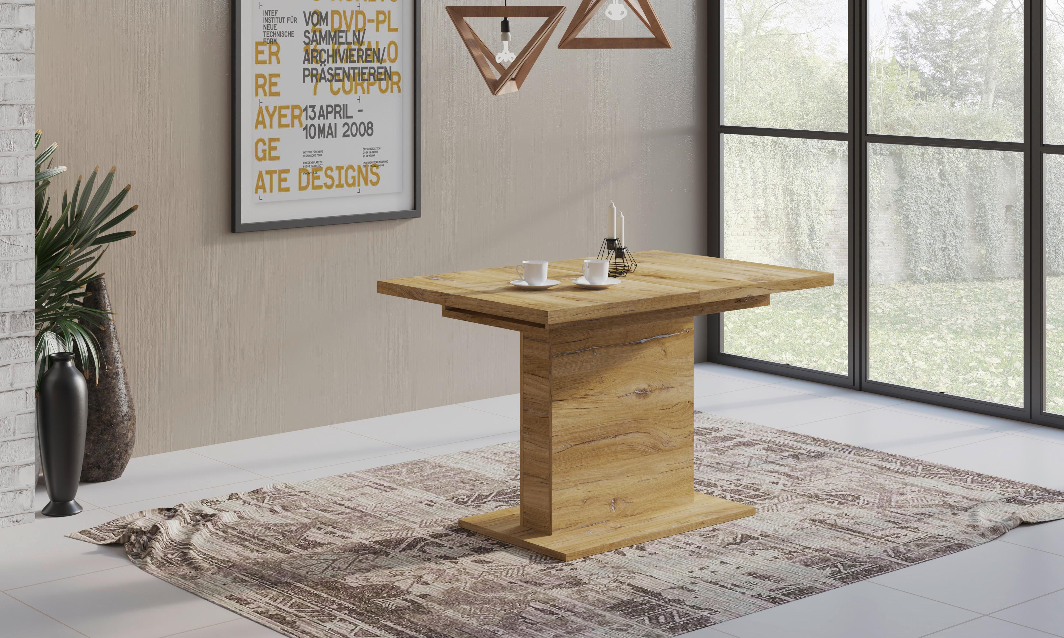 Étkezőasztal Auris - Modern, faalapú anyag (140/76,9/90cm)