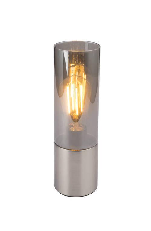 Tischlampe Annika Nickelfarben Touch-Funktion