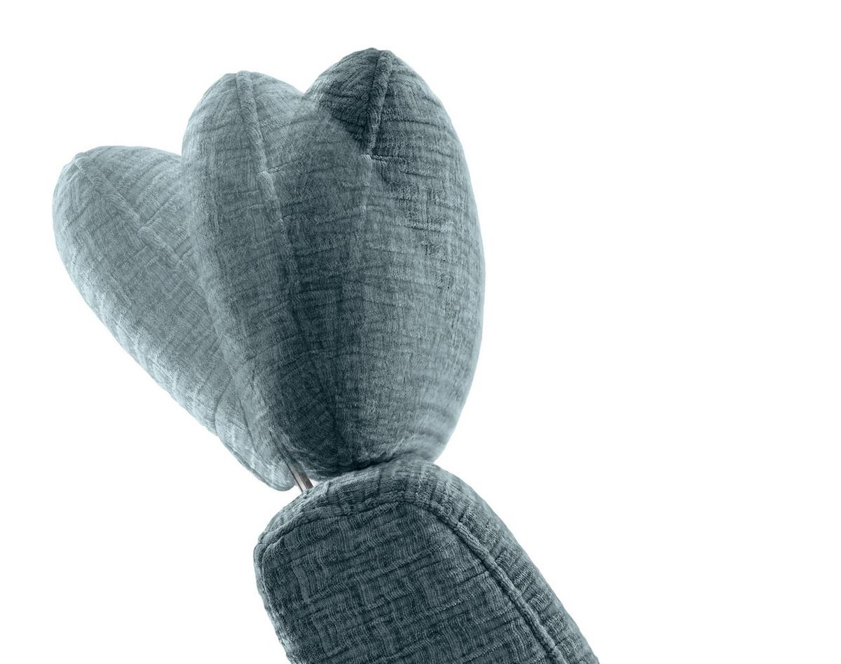 3-Sitzer-Sofa Cavoli, Blau R B: 192 cm - Blau/Schwarz, MODERN, Textil (192/90/89cm) - Livetastic