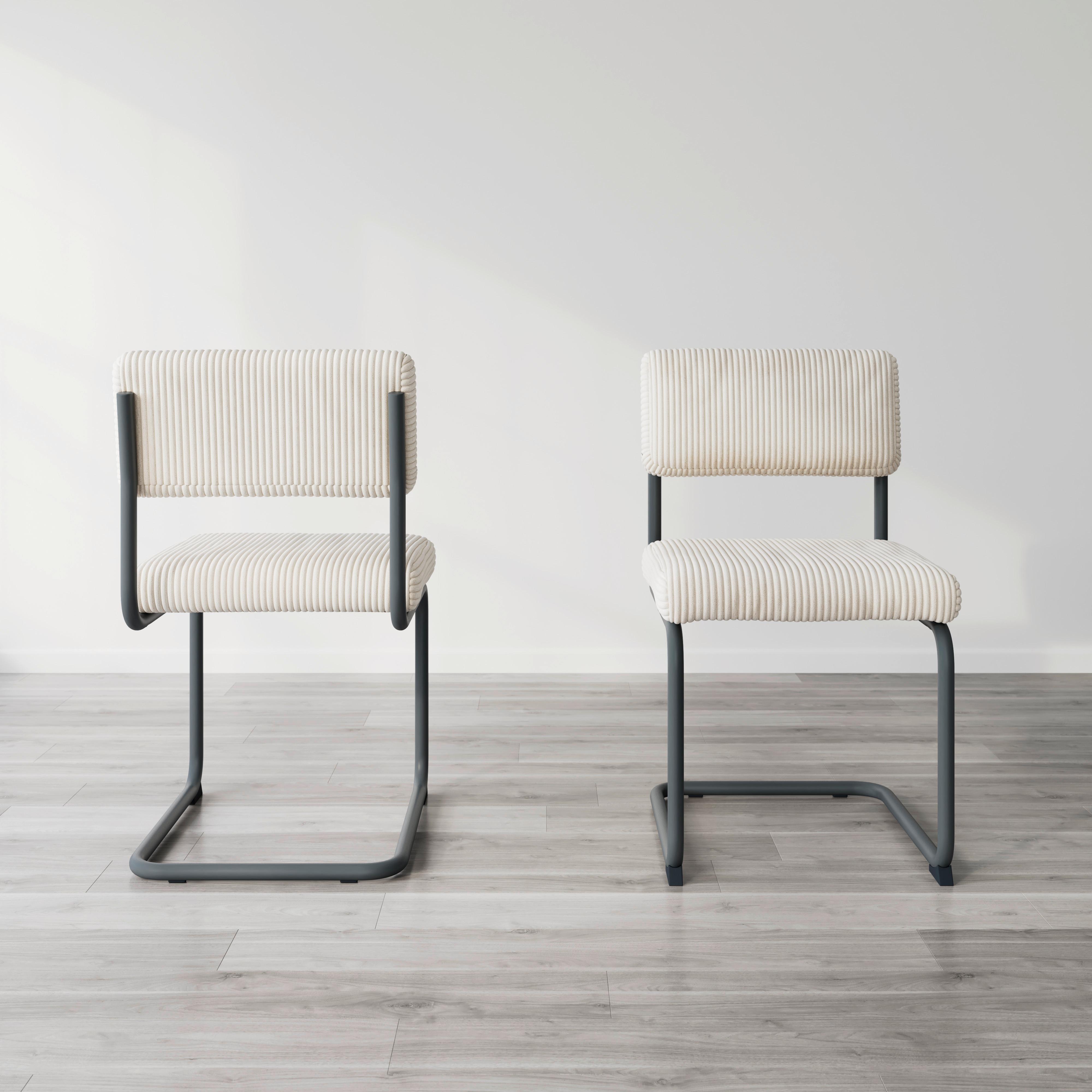 STOLIČKA S PRUŽNÝM PODNOŽÍM ALFREDO - čierna/béžová, Modern, kov/drevo (47/86/56cm) - Bessagi Home