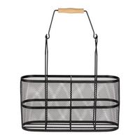 Nosič na fľaše WINERY - čierna, Modern, kov (38/36cm) - Premium Living