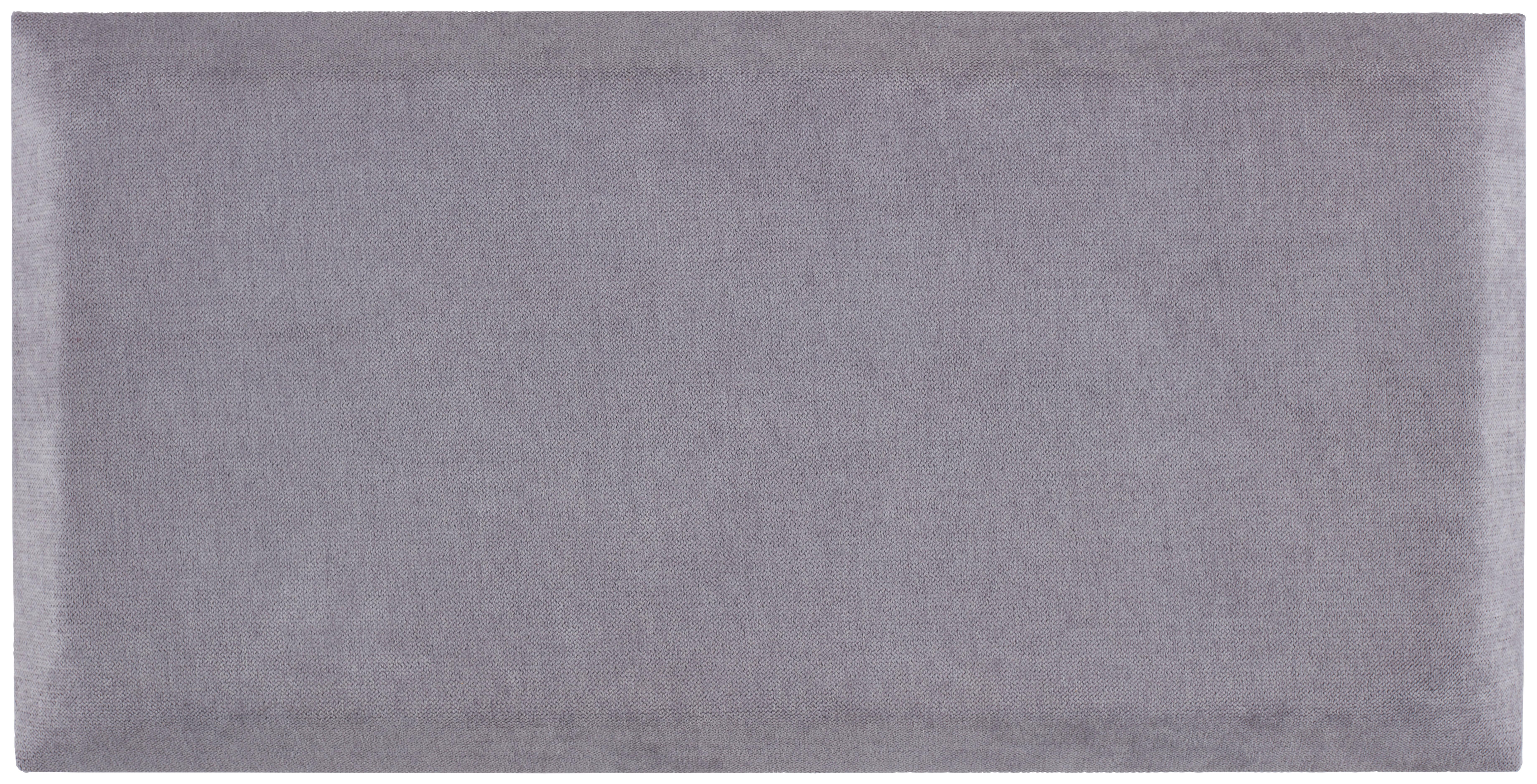 Wandpolster 2er-set 70x30 Cm Rechteckig, Grau - Grau, Basics, Textil (70/30/4cm) - MID.YOU