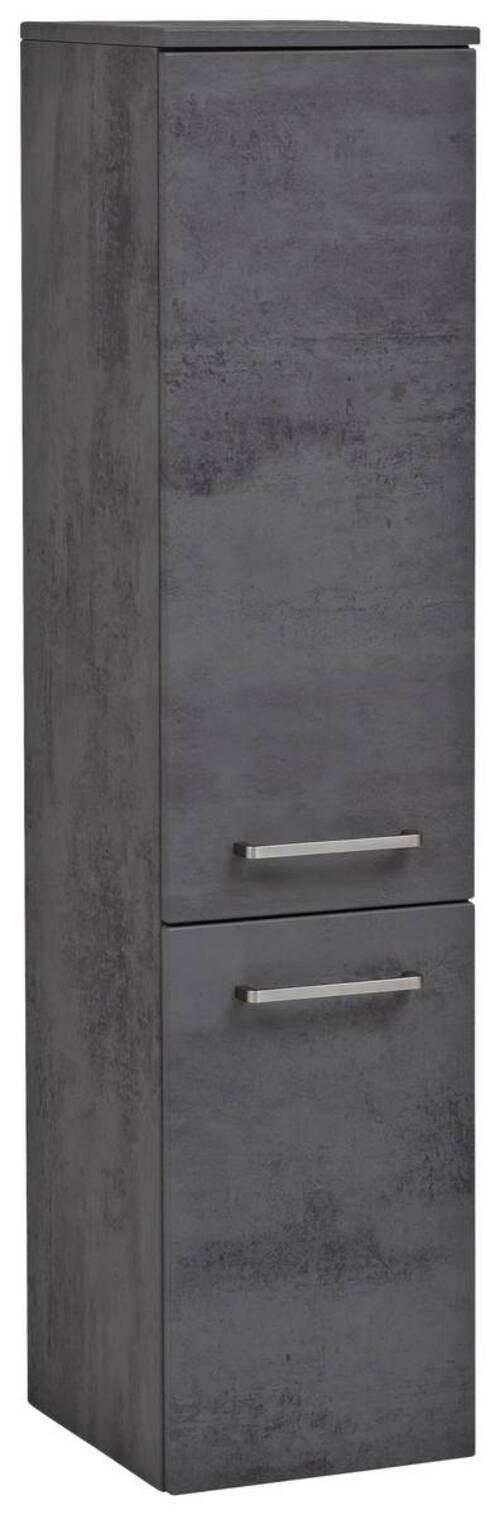 Midischrank Stockholm B: 30 cm Grau - Grau, KONVENTIONELL, Holzwerkstoff (30/130/35cm) - Held