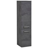 Midischrank Stockholm B: 30 cm Grau - Grau, KONVENTIONELL, Holzwerkstoff (30/130/35cm) - Held