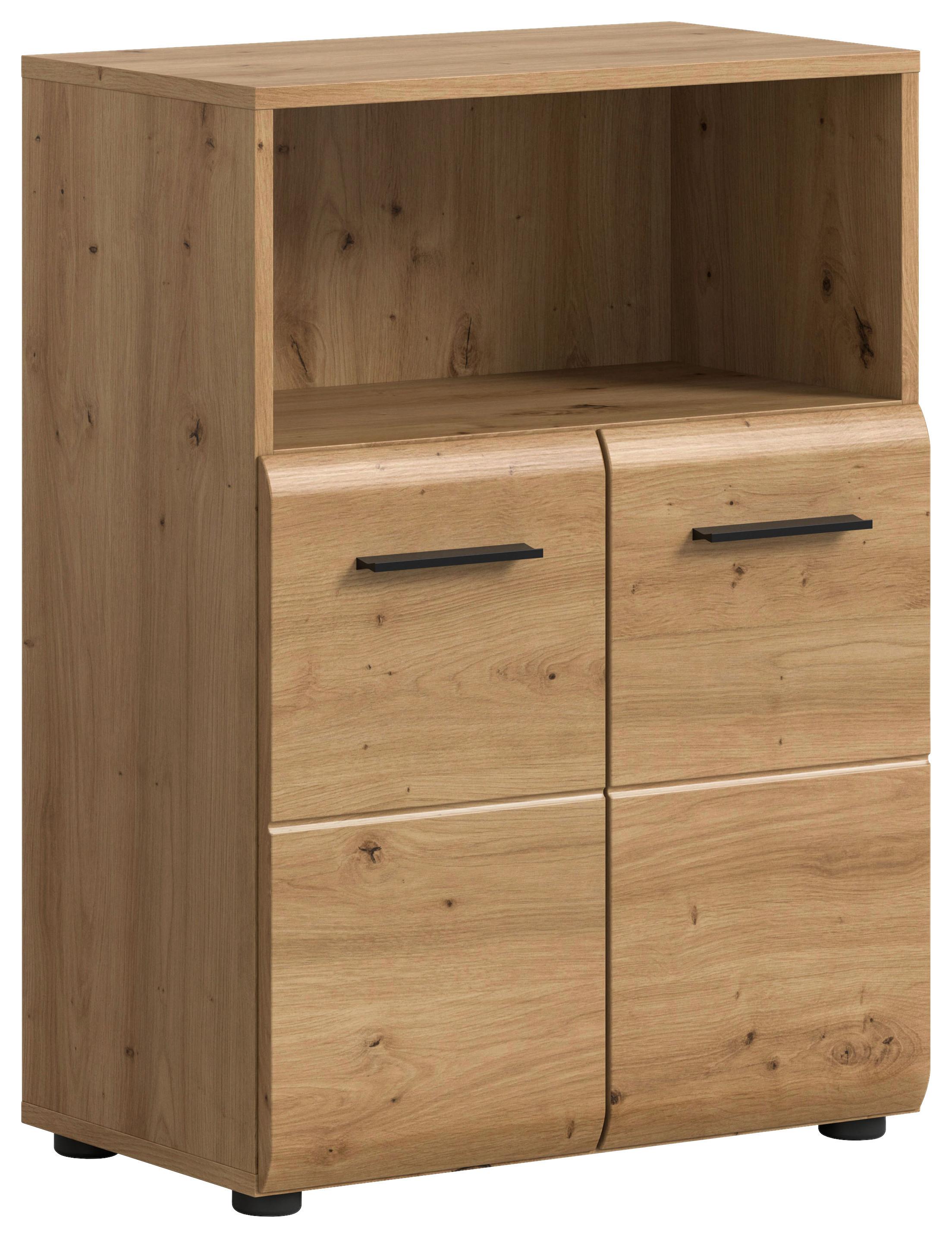 Midischrank Ice Eiche Artisan Dekor B: 60cm
