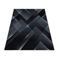Webteppich Schwarz Naturfaser Costa 80x150 cm - Schwarz, Design, Textil (80/150cm)