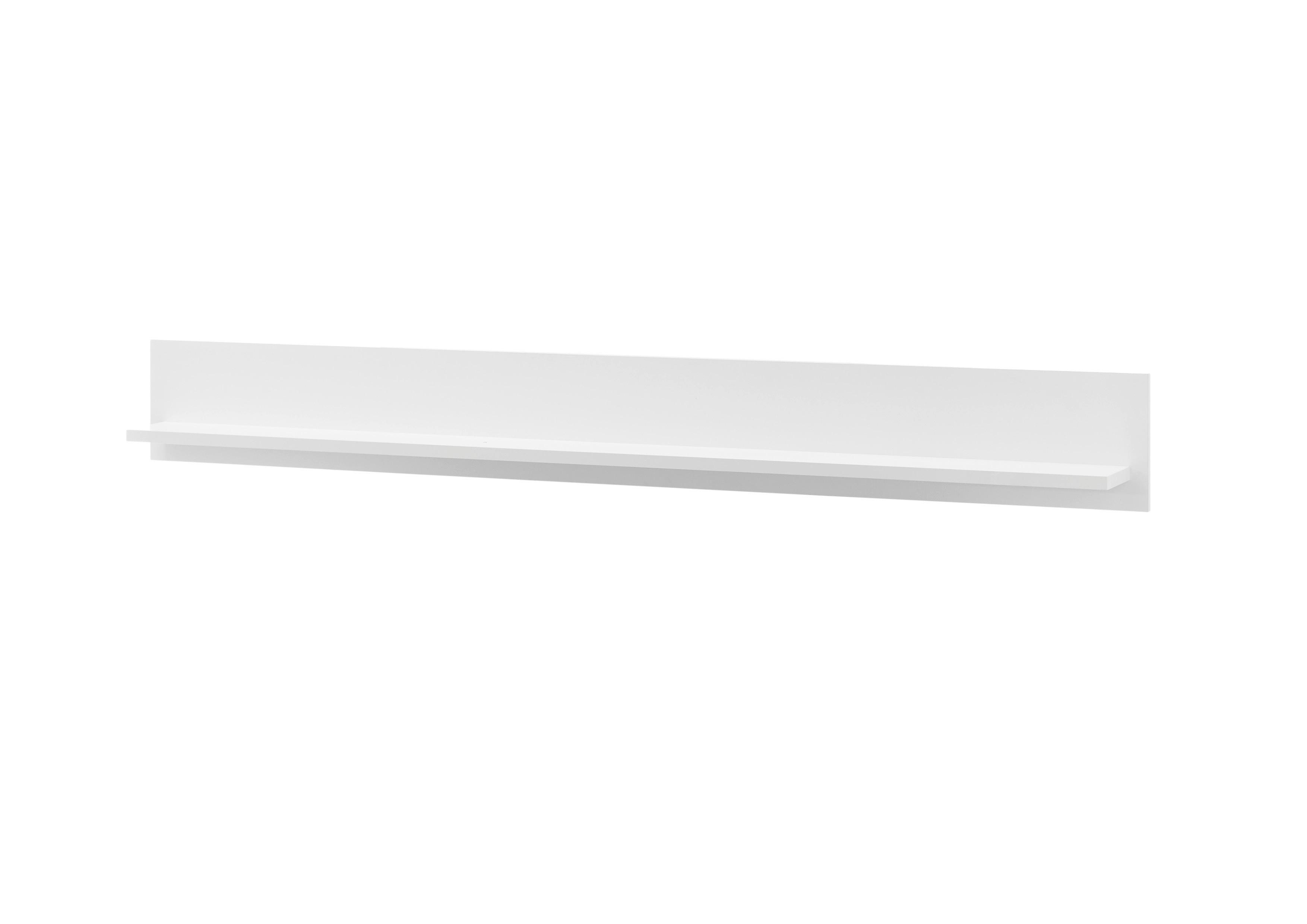 Wandboard Daytona Weiß B: 183 cm - Weiß, Design, Holzwerkstoff (183/22/15cm) - Livetastic
