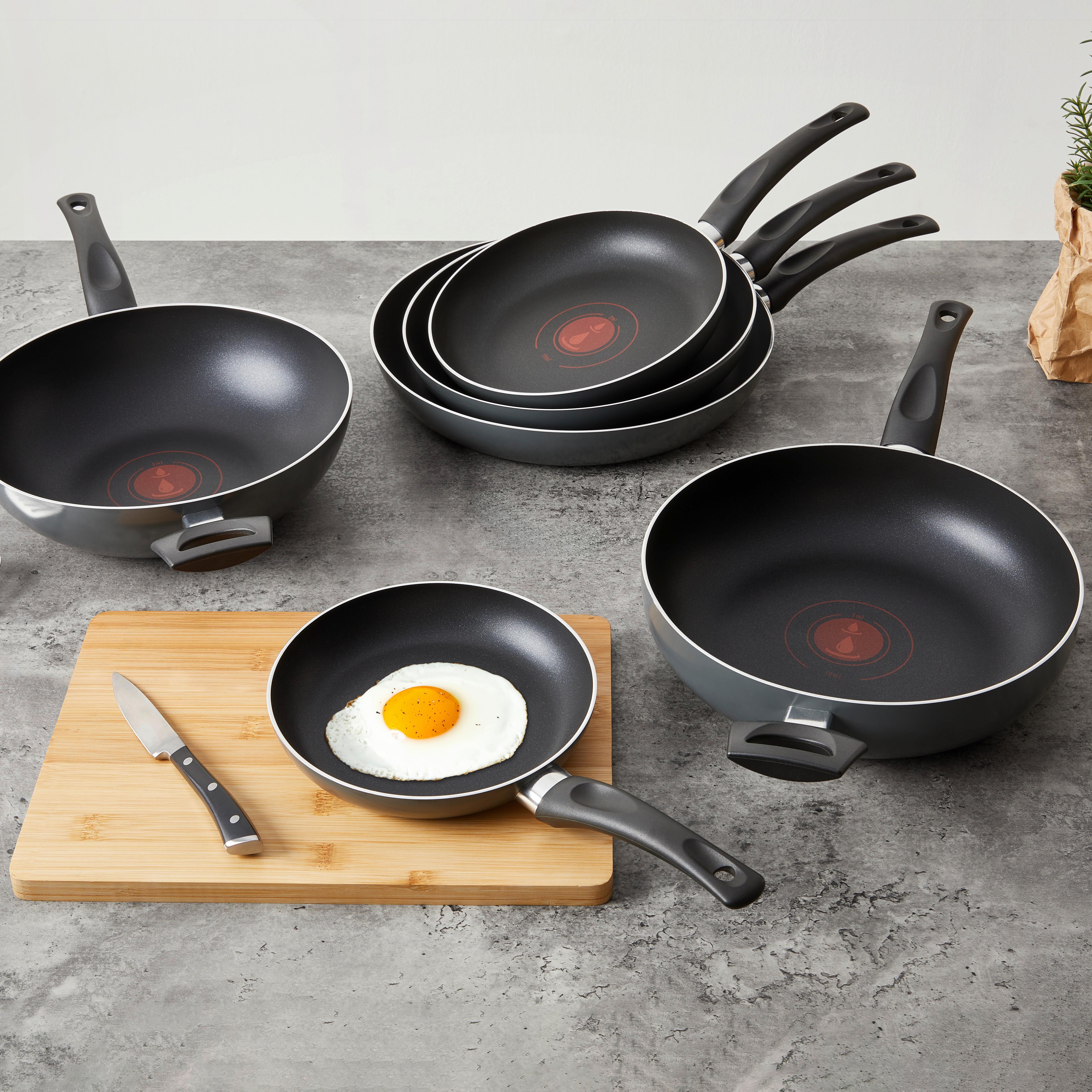 panvica na smaženie P/V: 20/3,5 CM - čierna/sivá, Konventionell, kov (20/3,5cm) - Based