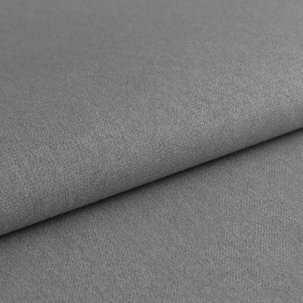 Taburet SEASIDE, tmavě šedá barva - tmavě šedá/barvy chromu, Konvenční, kov/textil (97/47/67cm) - Luca Bessoni
