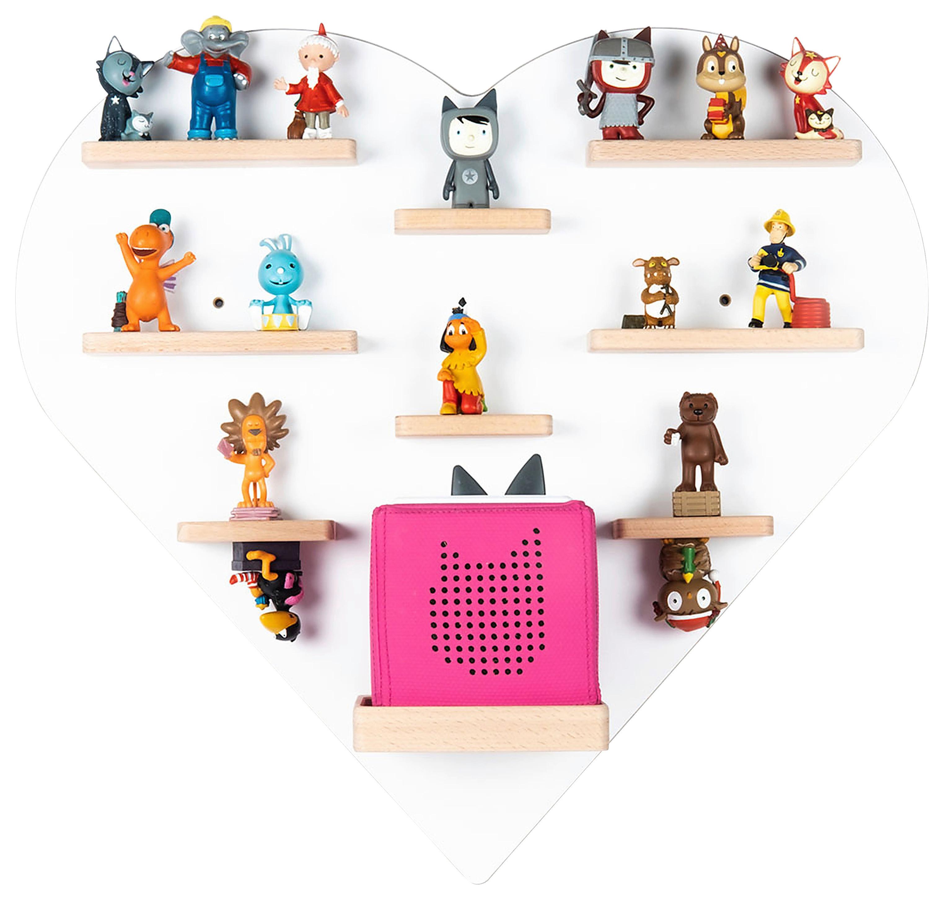 Kinderregal Boarti Weiß B: 54 cm - Weiß, MODERN, Holzwerkstoff (54/51/19cm) - Livetastic