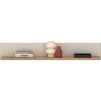 Wandregal Modena Eiche Dekor/Kaschmir B: 140cm - Kaschmir/Eichefarben, Basics, Holzwerkstoff (140/24/23,6cm) - Hom`in
