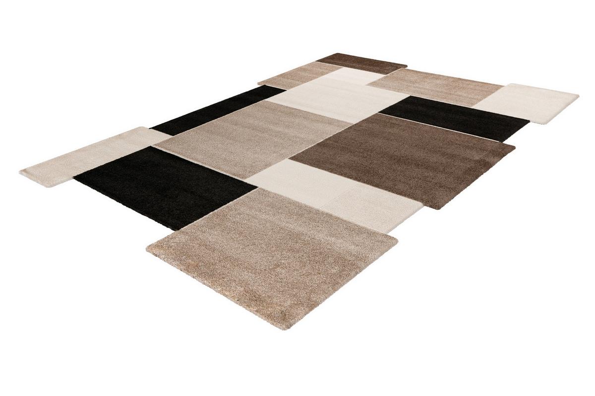 Flachwebteppich My Frisco 285s - Taupe, Basics, Textil (160/230cm) - Obsession