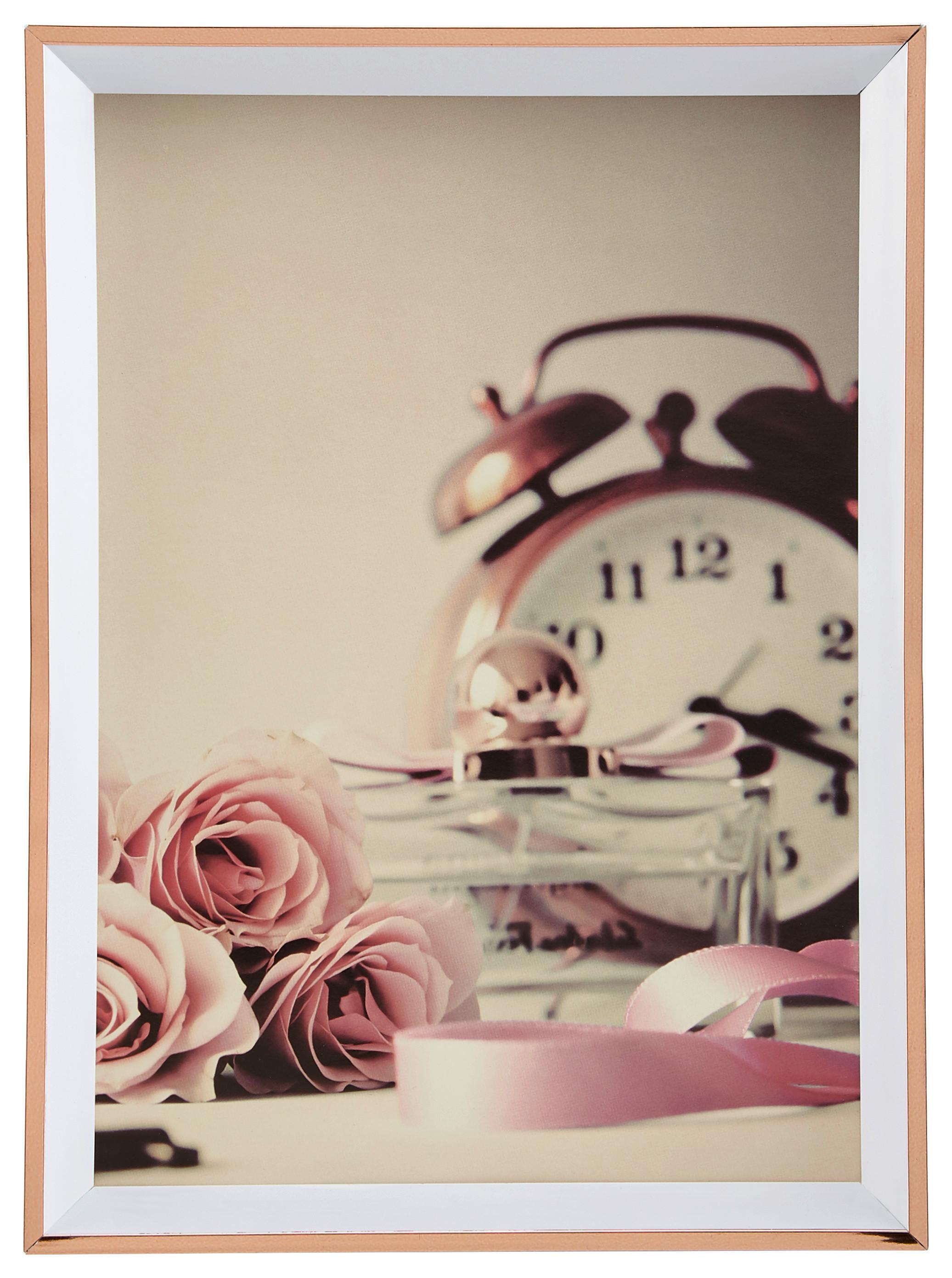 Rám Na Obrazy Mara, Ružový, 13x18 Cm - ružová, plast (13/18cm) - Modern Living