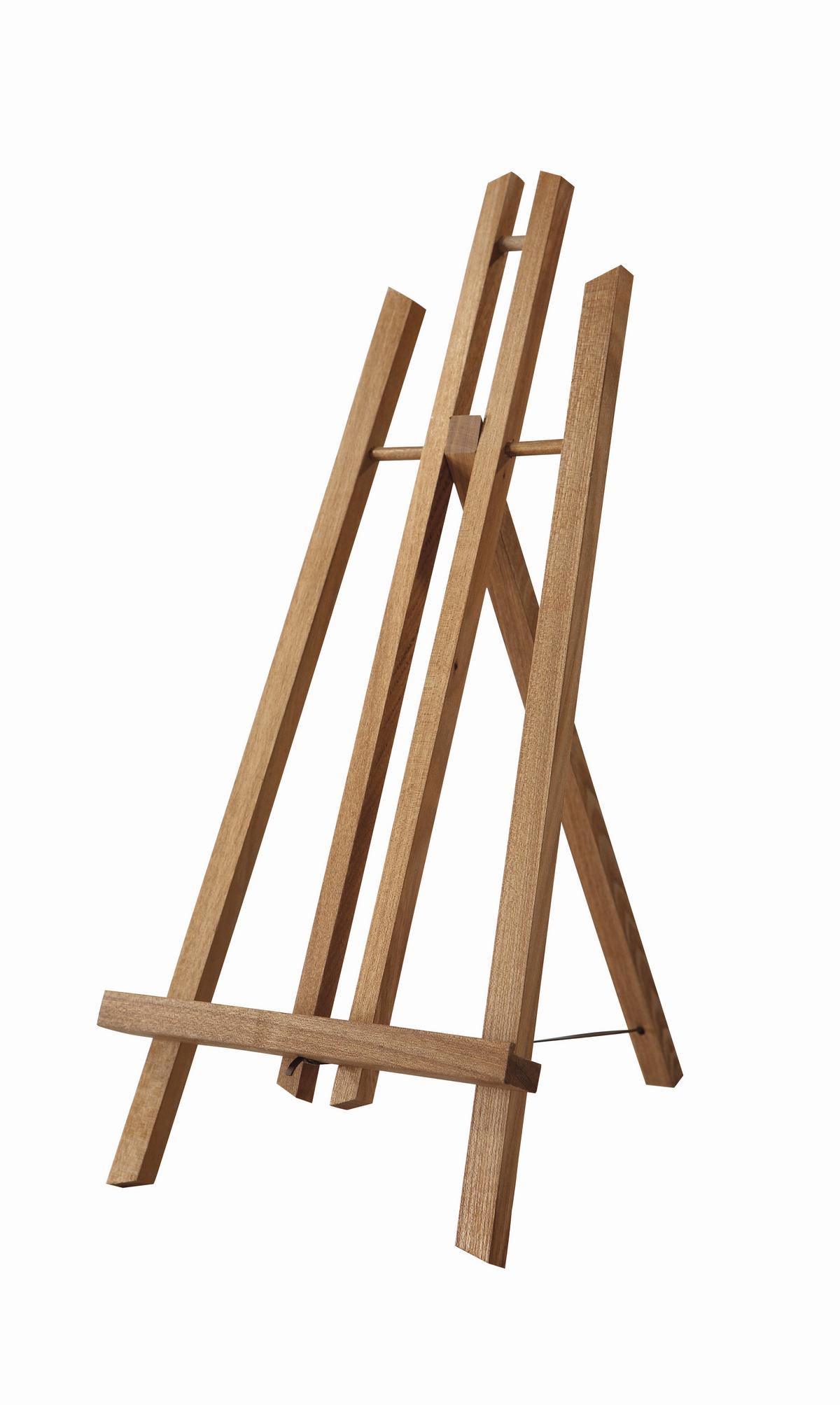 MALÍŘSKÝ STOJAN MARTA - hnědá, dřevo (50cm) - Modern Living