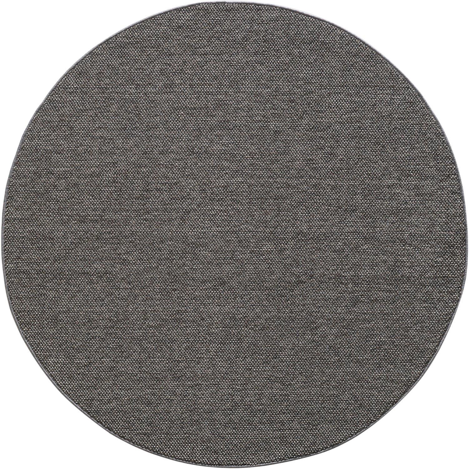 Webteppich Loom 160 X 160 4300 Grey - Grau, Basics, Textil (160cm) - Novel