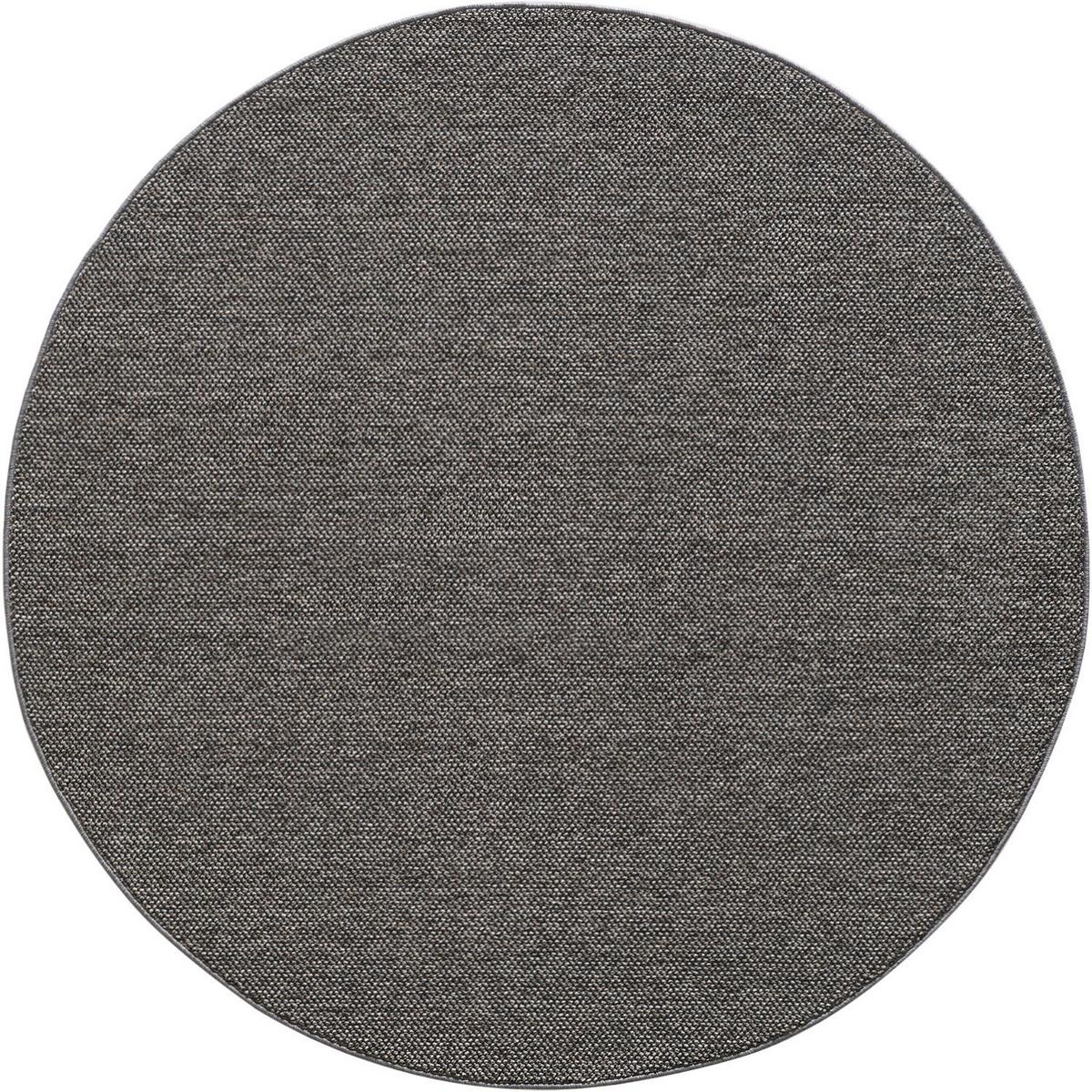 Webteppich Loom 120 X 120 4300 Grey - Grau, Basics, Textil (120cm) - Novel