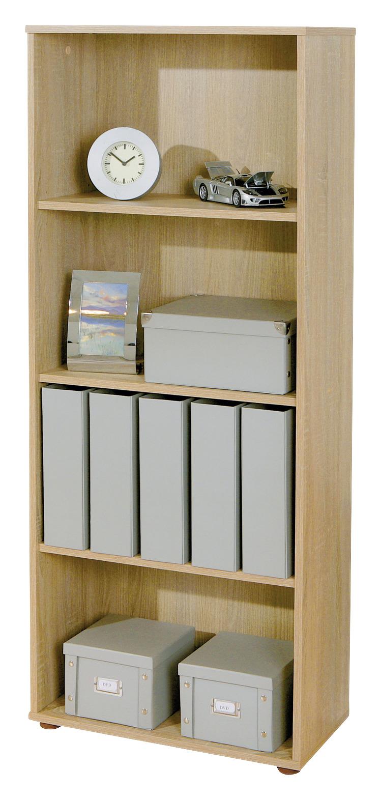 Standregal Dekor Parini 60 cm Sonoma Eiche - Sonoma Eiche, Basics, Holzwerkstoff (60/145/30cm) - MID.YOU