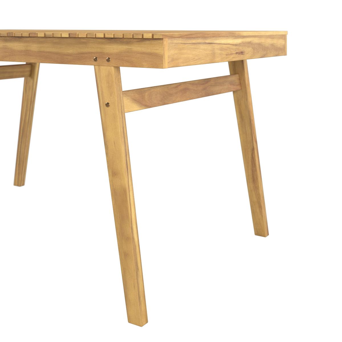Gartenset Algier - Akaziefarben, MODERN, Holz (140/73/80cm) - Beldano