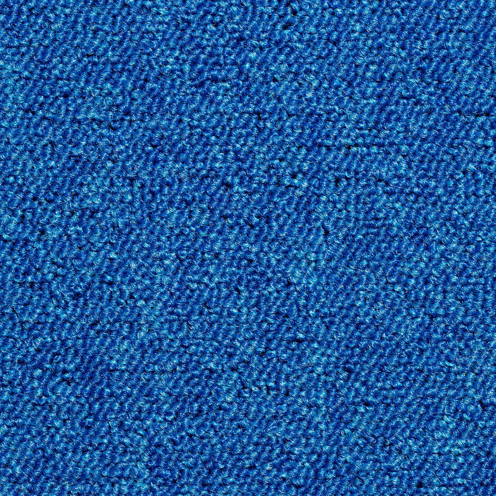Teppichfliese Blau Mustang 50x50 Cm Florhöhe 3 Mm - Blau, Basics, Textil (50/50cm)
