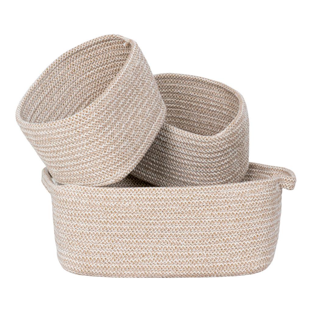 Korbset Beige Teixo Baskets