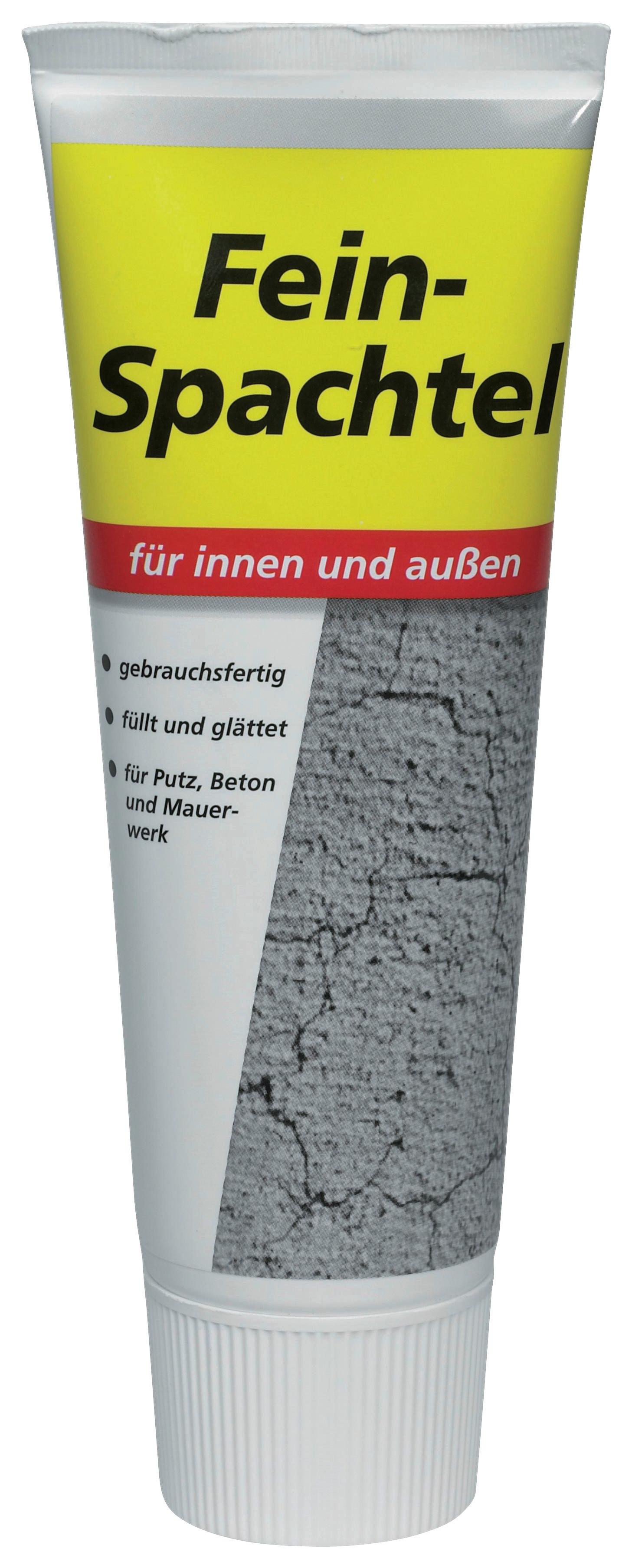 Spachtelmasse Fein 330 g Tube gebrauchsfertig außen/Innen - Weiß, Basics (5,6/8,9/5,6cm)