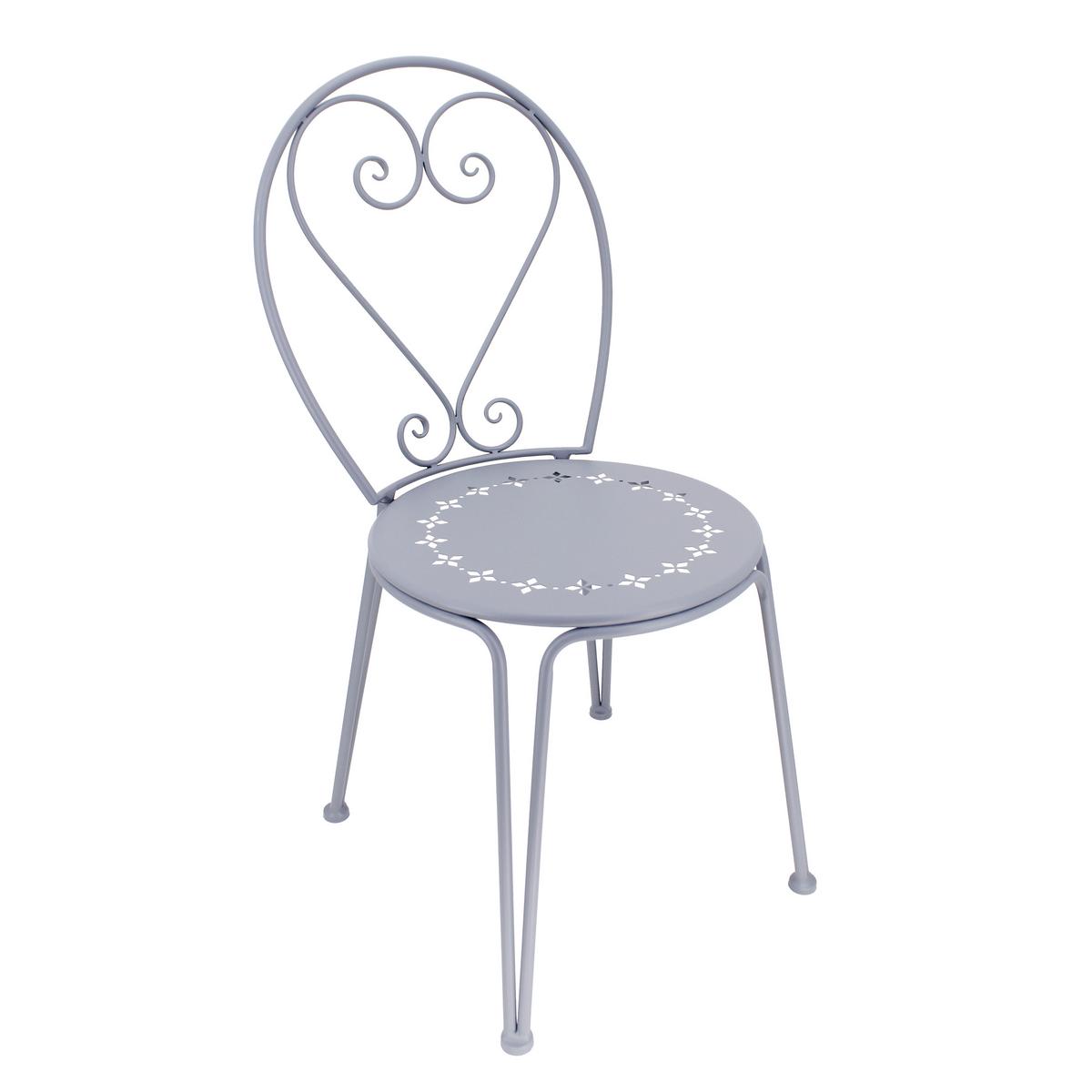 Gartensessel Metall Stuhl Klassisch Mf071 - Design (44,2/49,2/90,5cm)