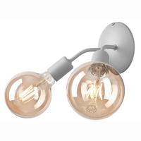 Wandleuchte 39428 Viggo - Grau, KONVENTIONELL, Metall (23/14,5cm)
