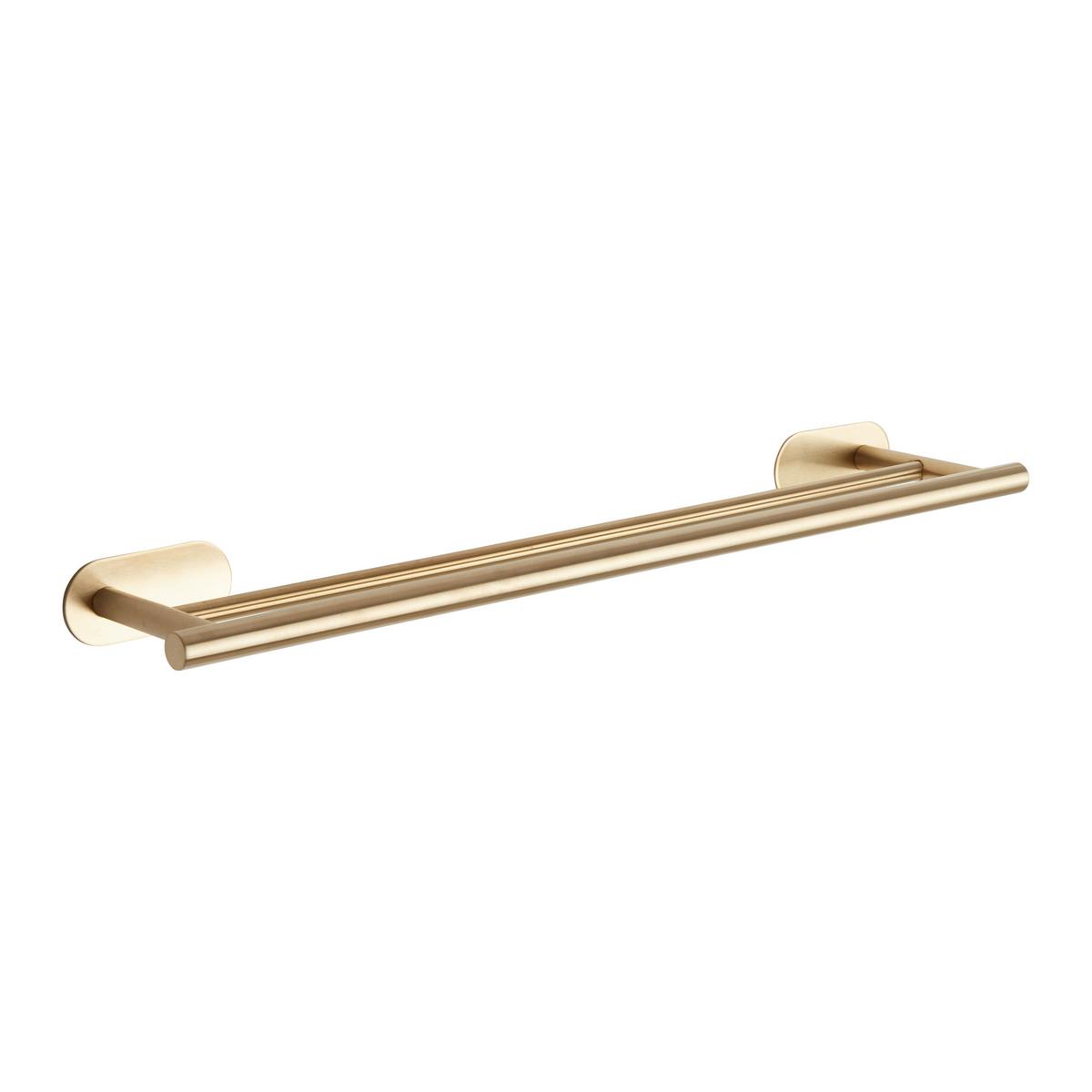 Tyč na ručníky TURBO-LOC -SB- - barvy zlata, Lifestyle, kov (60/4,5/14cm) - Mömax