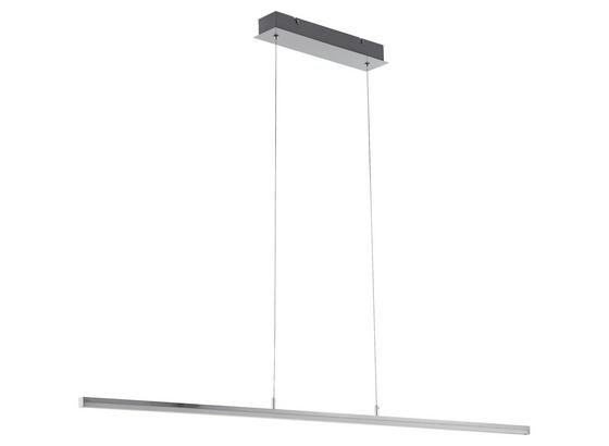 LED-hängeleuchte Flagranera - Weiß/Nickelfarben, MODERN, Kunststoff/Metall (120,5/8/130cm) LED-hängeleuchte Flagranera - Weiß/Nickelfarben, MODERN, Kunststoff/Metall (120,5/8/130cm)