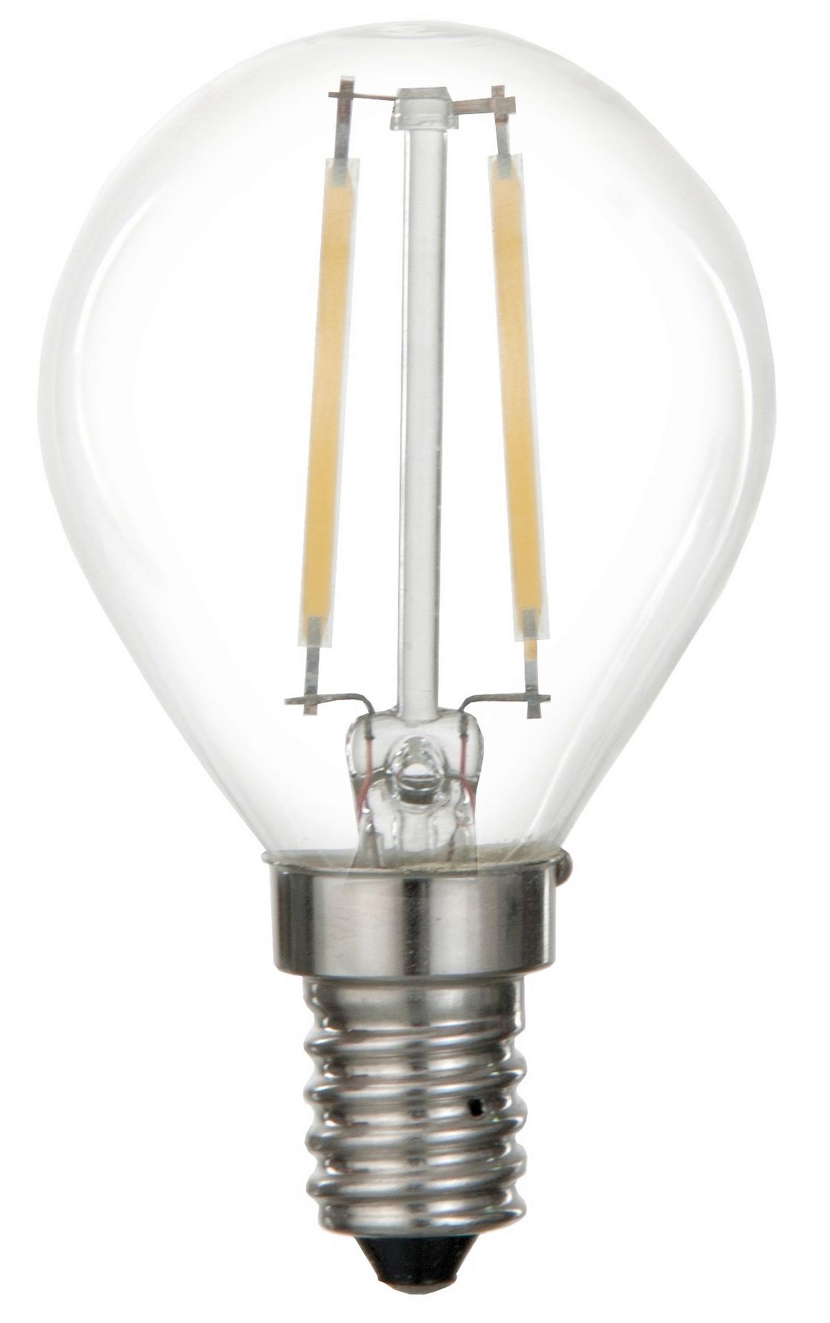 Led Fényforrás Emma - átlátszó, Basics, Üveg/fém (4,5/7,8cm)