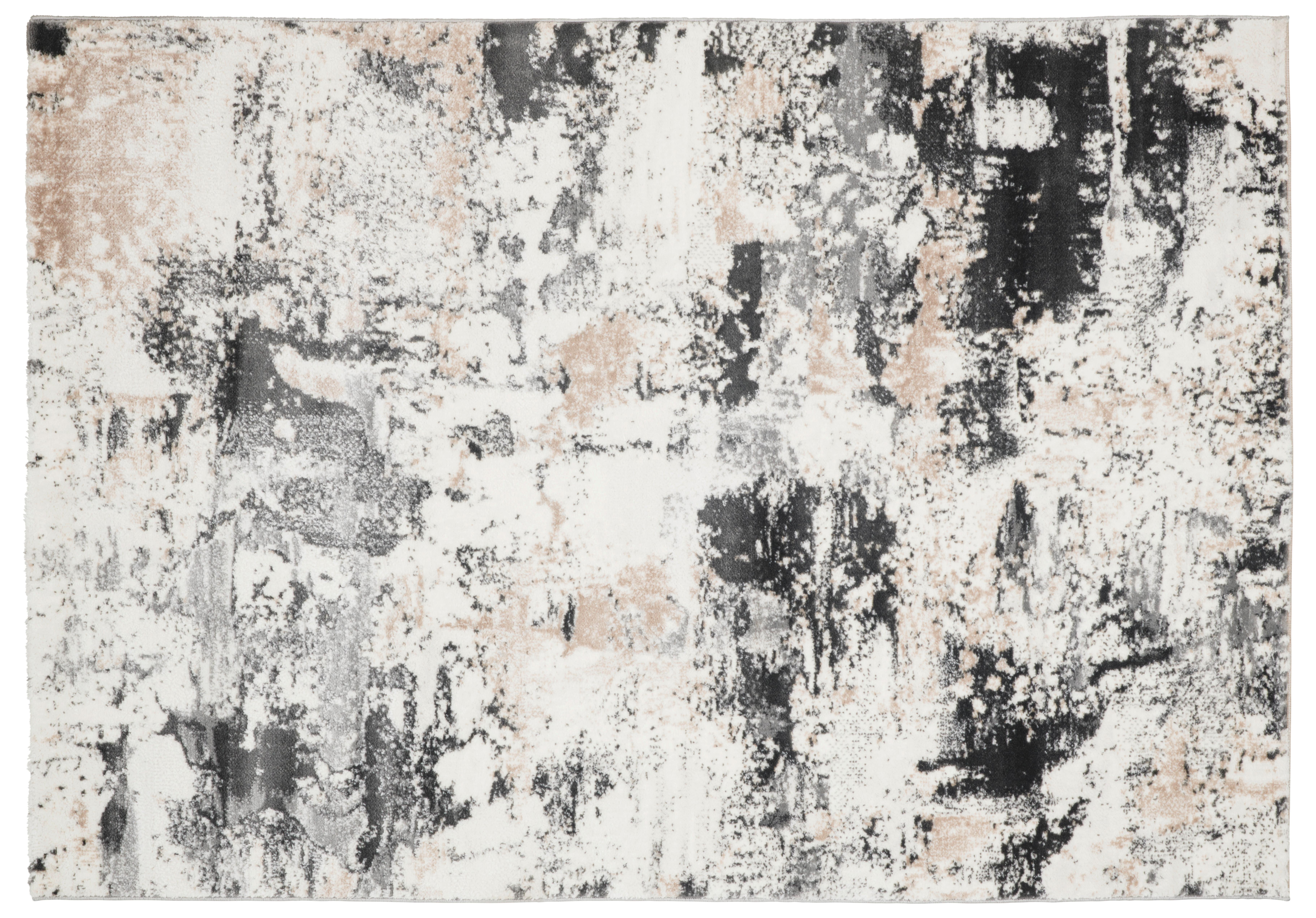 Webteppich Niall - Hellgrau, ROMANTIK / LANDHAUS, Textil (160/230cm) - James Wood
