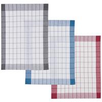 Geschirrtuch Kity - 3er Pack - Blau/Rot, Basics, Textil (45/60cm) - Ondega