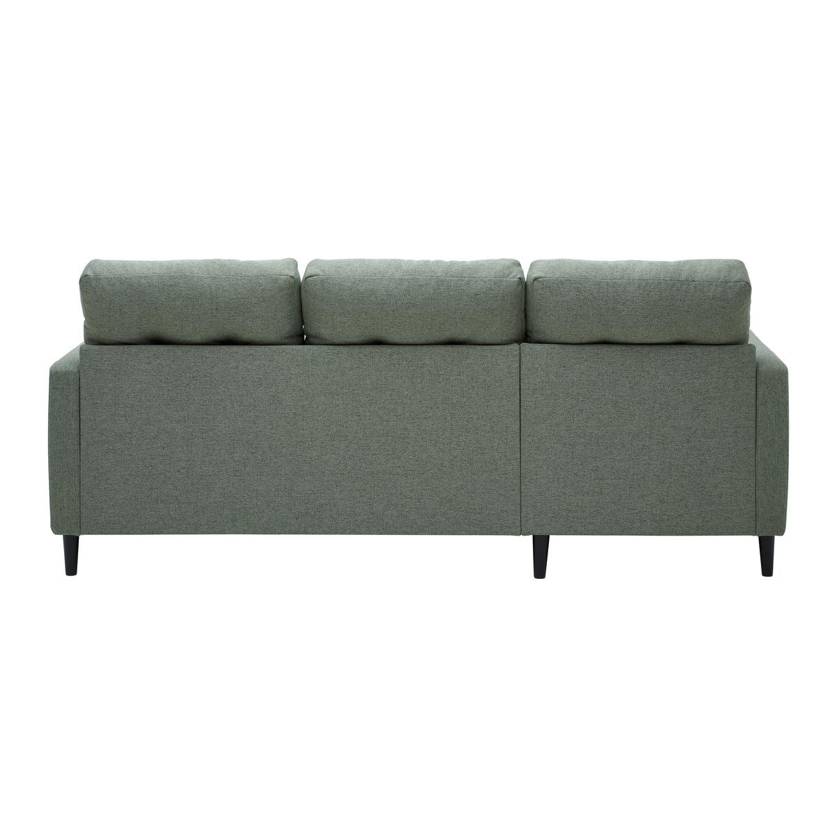Sedací souprava BERGEN, oboustranná, mátově zelená - mátově zelená, Moderní, kov/dřevo (192/82/138cm) - Based