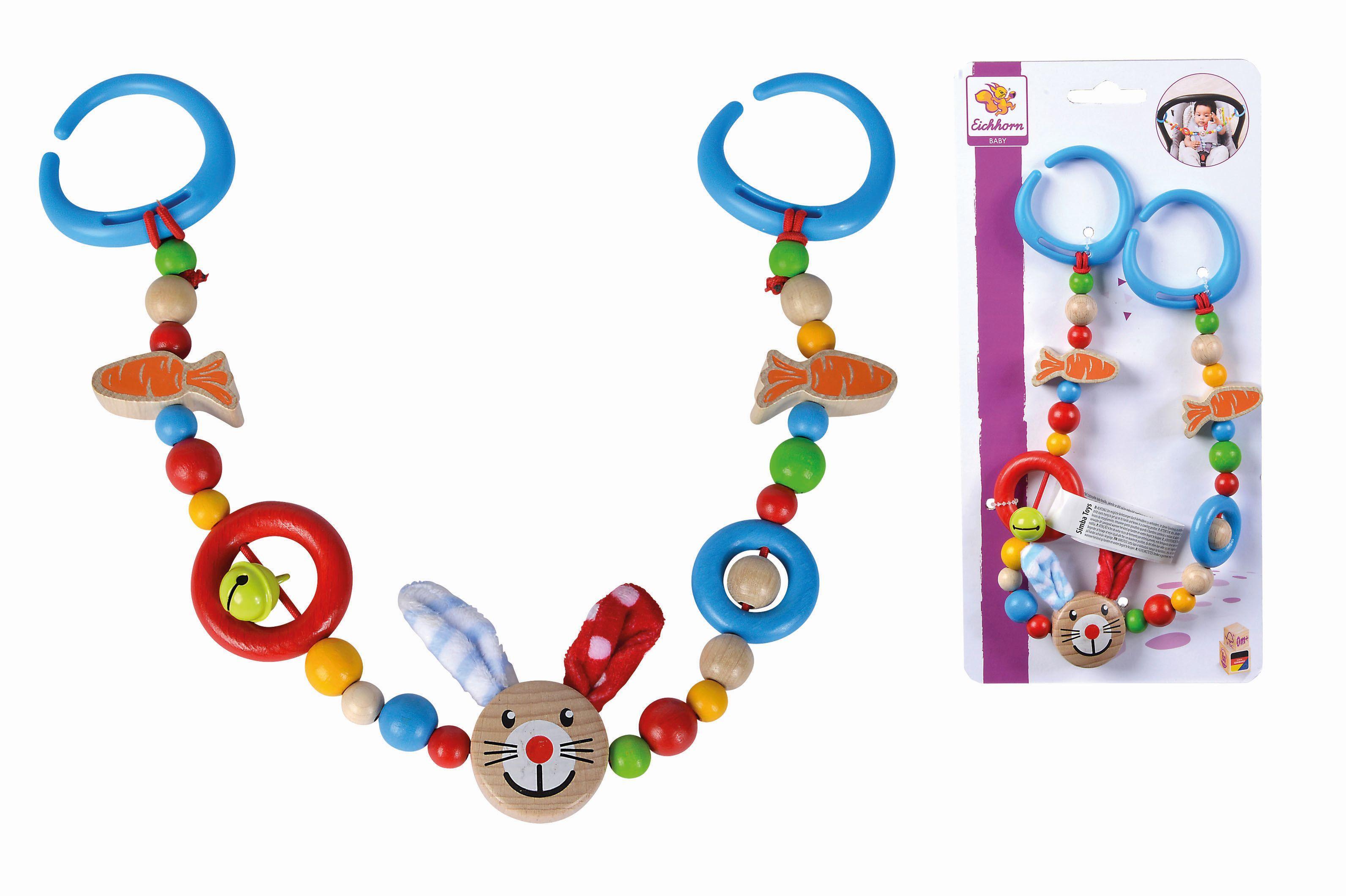 Kinderwagenkette multicolor - Multicolor, MODERN, Holz (15/2/31cm)