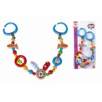 Kinderwagenkette multicolor - Multicolor, MODERN, Holz (15/2/31cm)