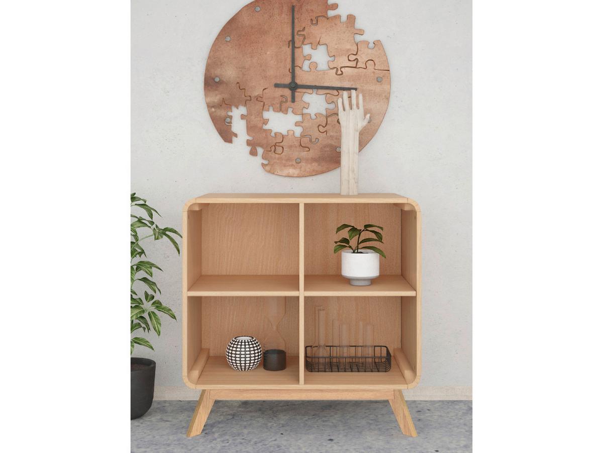 Regal Cassie Eichefarben 75 cm - Eichefarben, Basics, Holzwerkstoff (75/75/39cm) - MID.YOU