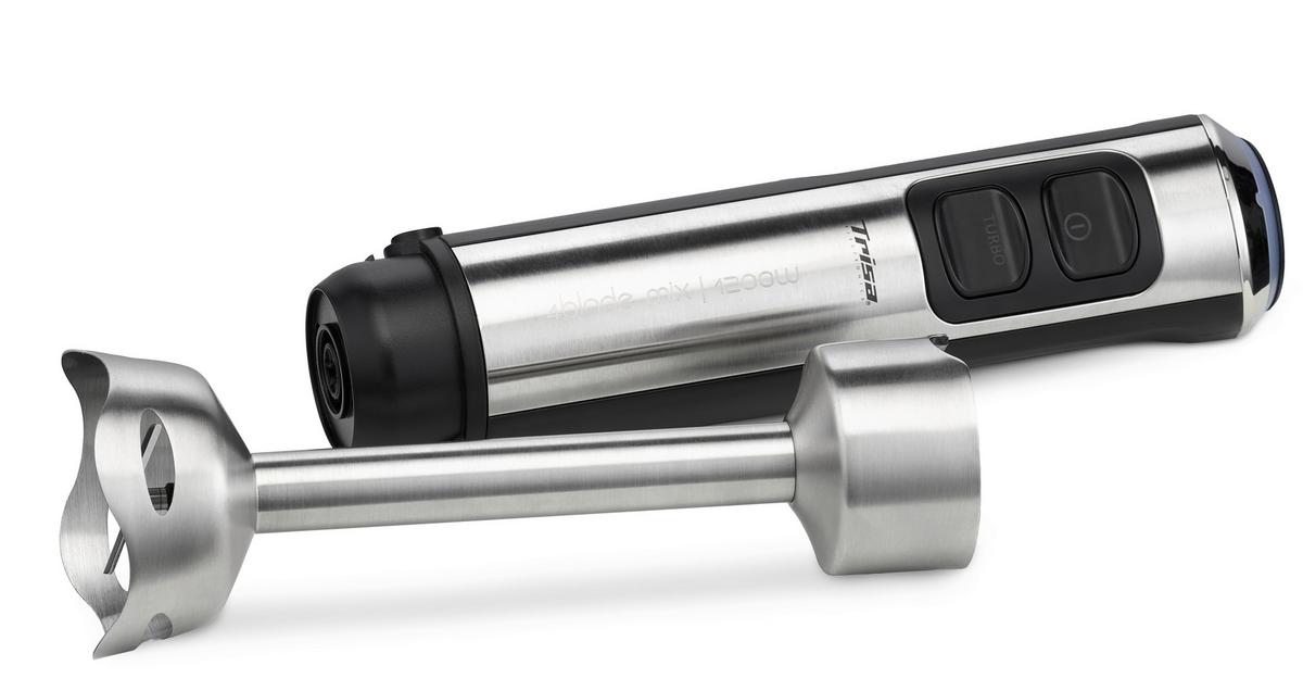 Stabmixer 4blade Mix - Edelstahlfarben, Basics, Metall (7/6,50/40cm) - Trisa Electronics