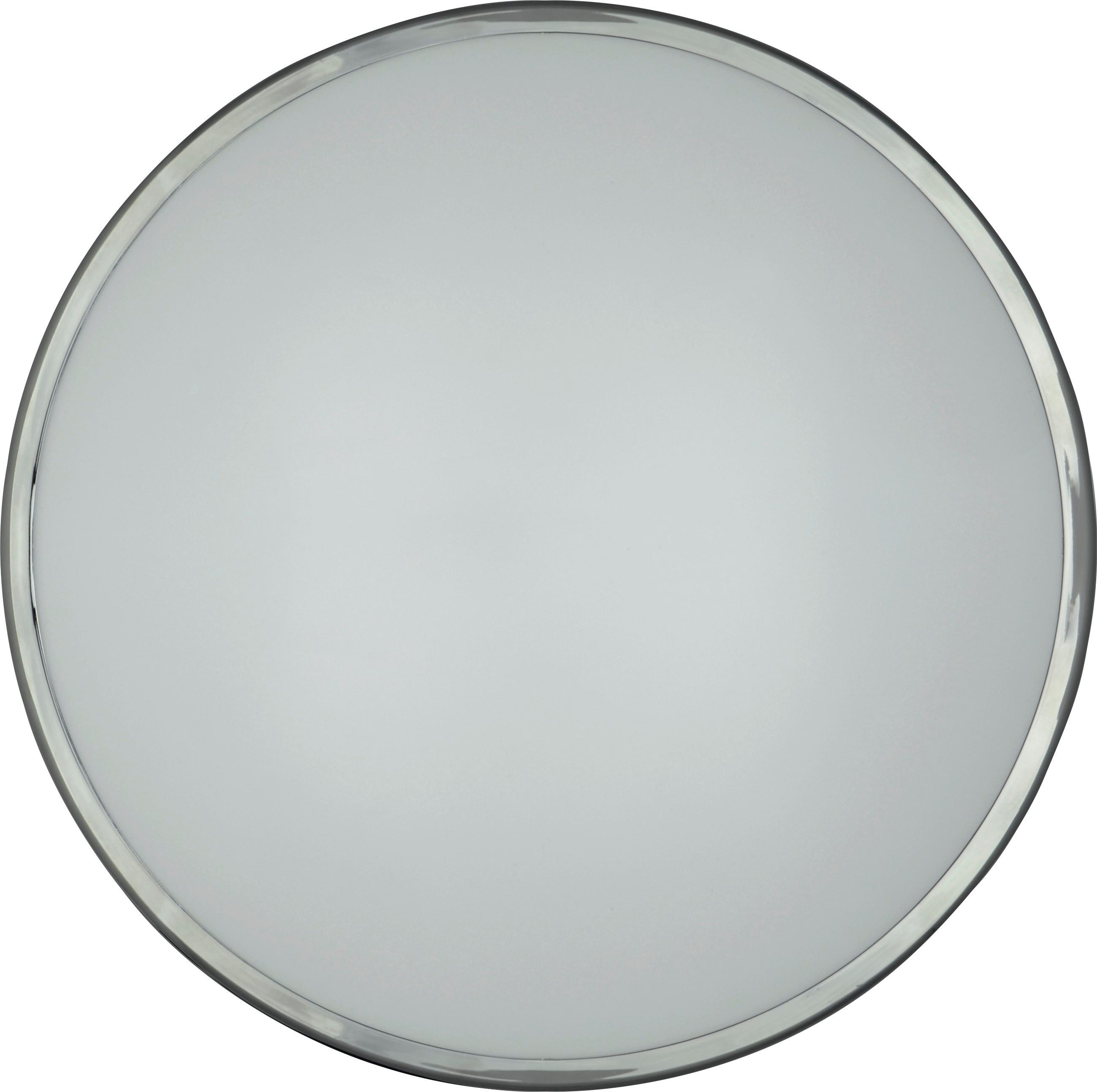 LED-Deckenleuchte Ø 33 cm, mit Farbtemperaturwechsler - Chromfarben, Basics, Kunststoff/Metall (33/5,7cm)