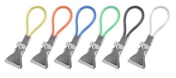 Verschlussclips mit Schlaufe - Blau/Gelb, KONVENTIONELL, Kunststoff (5cm) - Fackelmann Verschlussclips mit Schlaufe - Blau/Gelb, KONVENTIONELL, Kunststoff (5cm) - Fackelmann