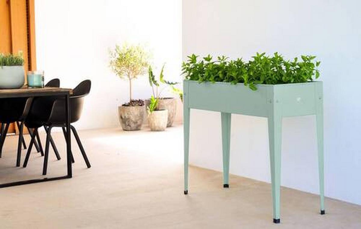 Hochbeet Hochbeet Urban - Grün, Basics, Metall (40/84/100cm)