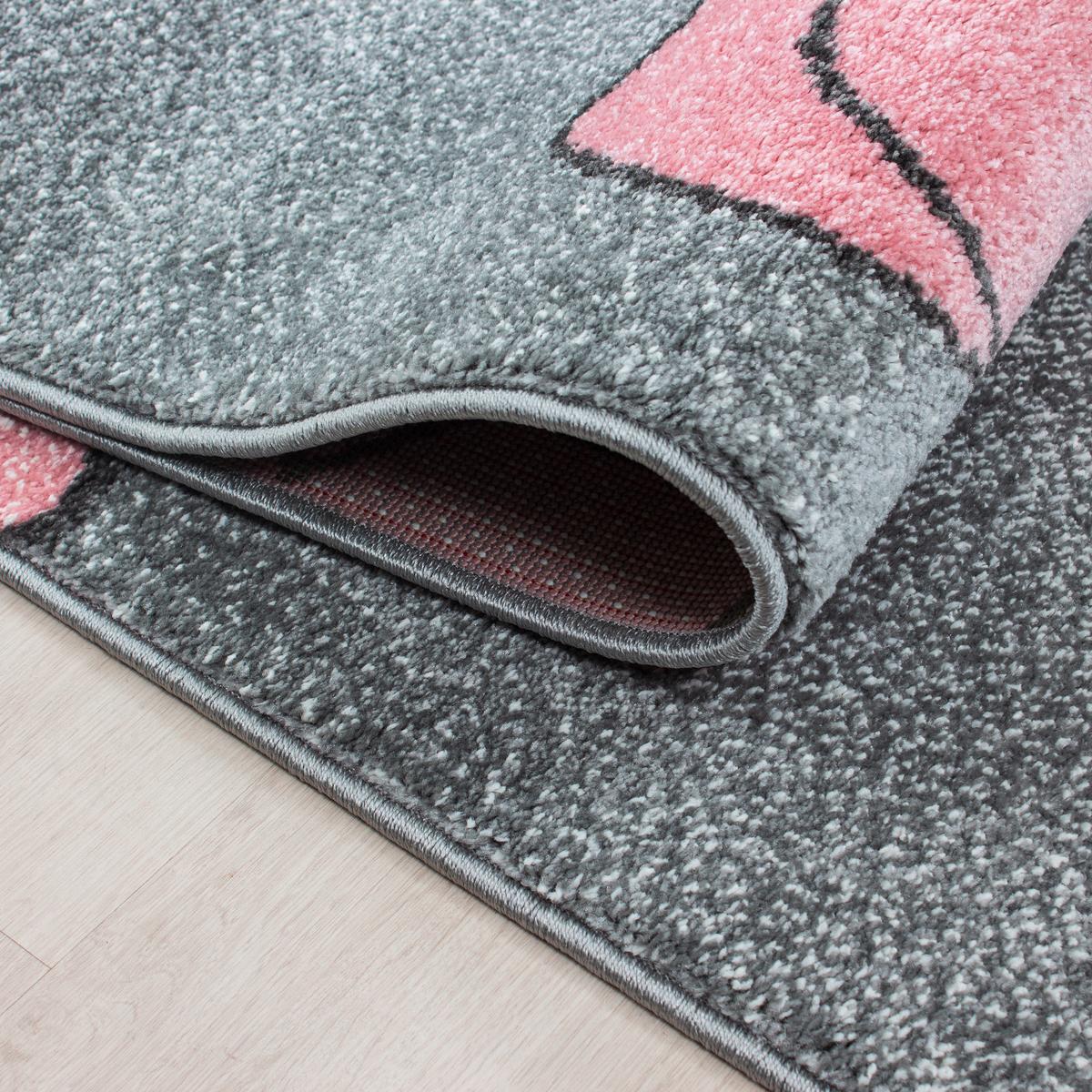 Kinderteppich Kids - Pink, Trend, Textil (140/200cm) - Ben'n'jen