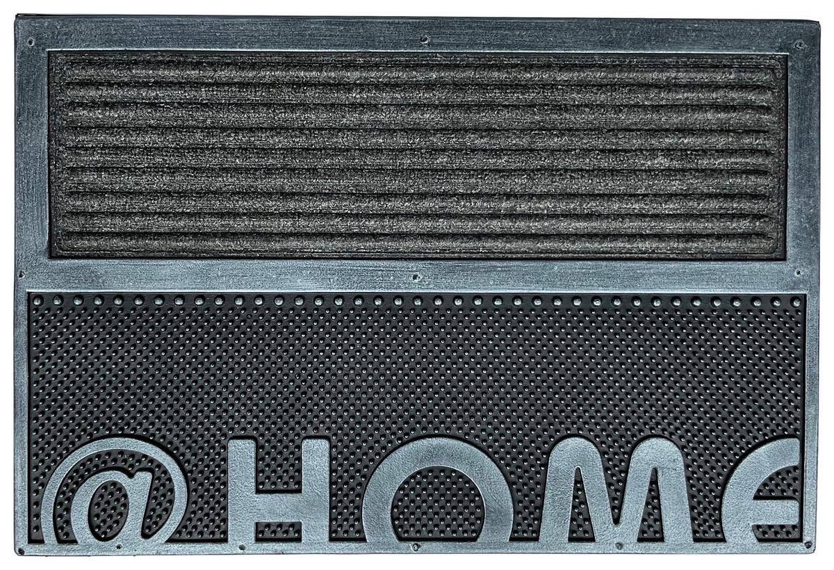 Fußmatte Mimi - Silberfarben, MODERN, Naturmaterialien/Kunststoff (40/60cm) - Ondega