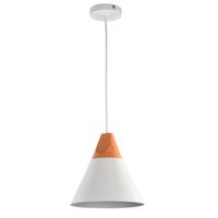 Pendelleuchte Bicones - Weiß, Trend, Holz/Metall (22/13.7cm) - MAYTONI