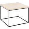Couchtisch Barossa 0000102432 - Beige/Schwarz, Design, Holzwerkstoff/Metall (60/60/45cm) - Livetastic