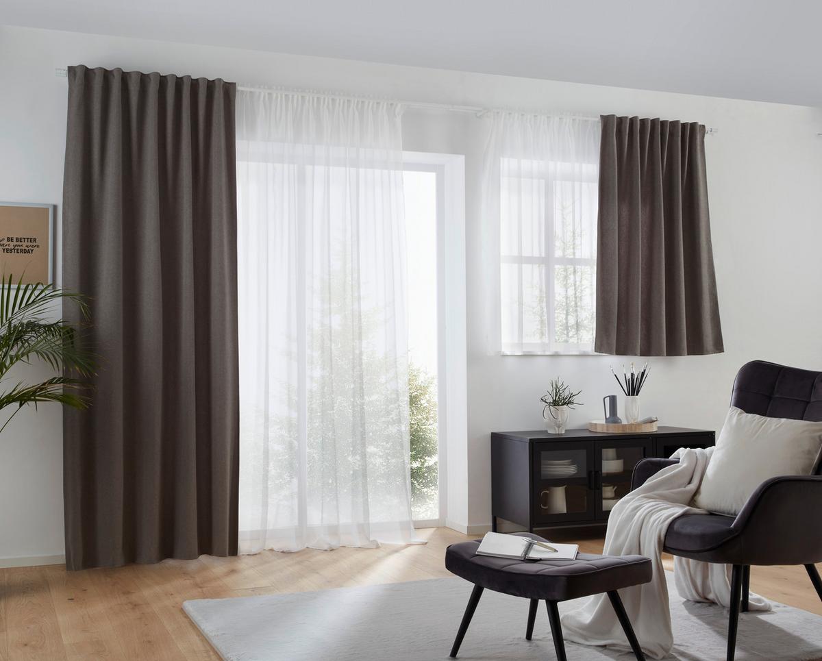 Kusová záclona Leo Store 3, 300/255cm - přírodní barvy, Konvenční, textil (300/255cm) - Premium Living