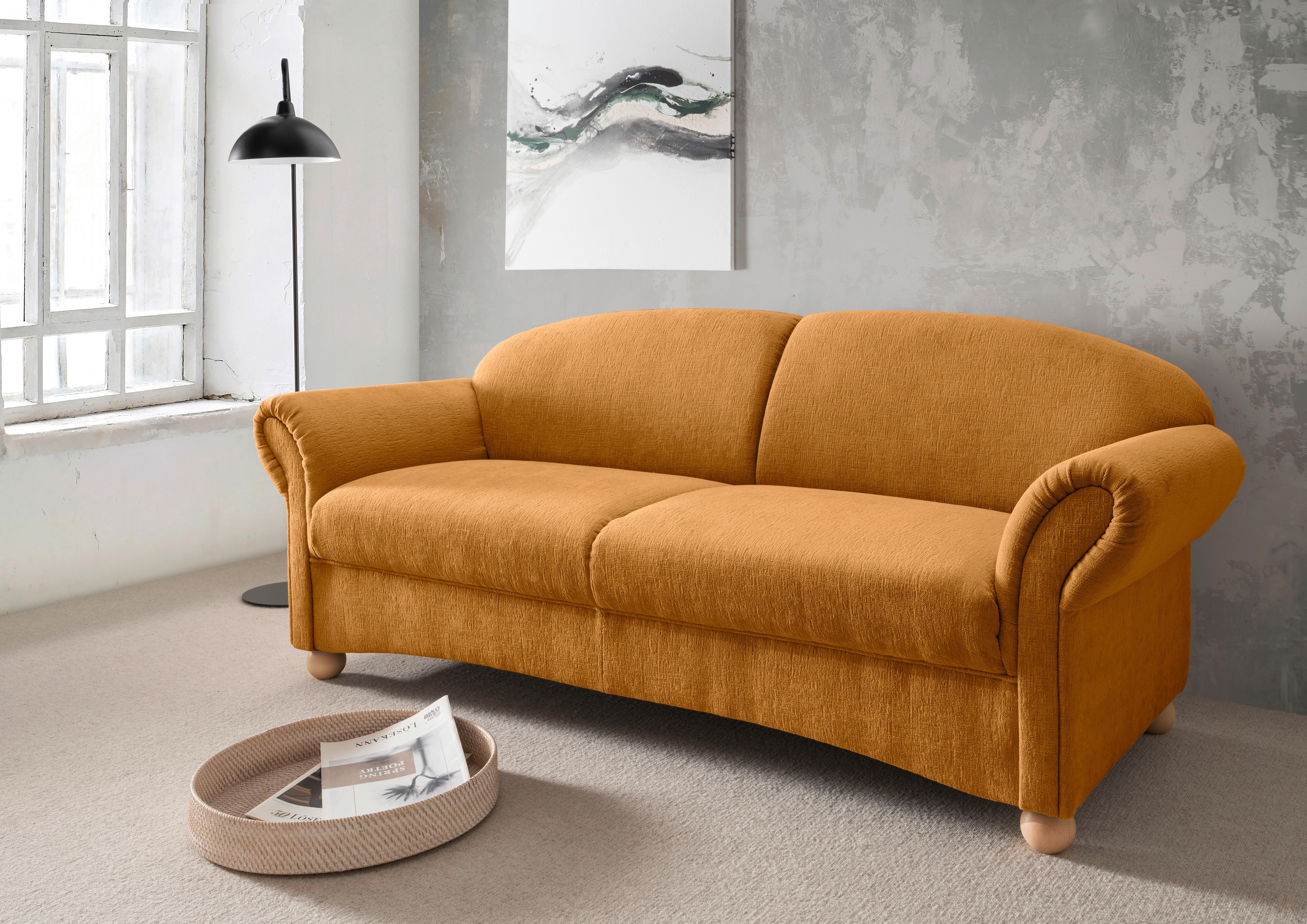 2-sitzer-sofa Torello Goldfarben B: 151cm - Wildeiche/Goldfarben, KONVENTIONELL, Textil (151/94/80cm) - Livetastic